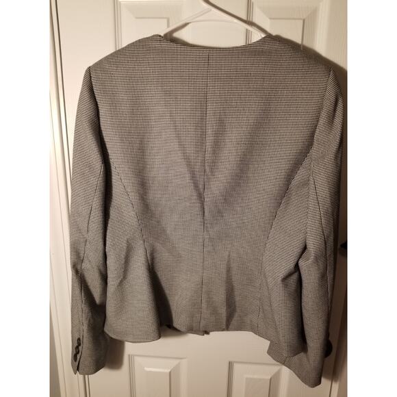 Antonio Melani Women's Blazer Gray Size 10 One Button Sku - Picture 3 of 4